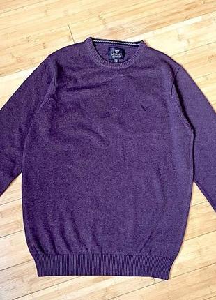 Теплый,натуральный,фиолетовый свитер2 фото