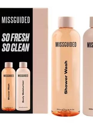 Подарунковий набір missguided so fresh so clean body duo.