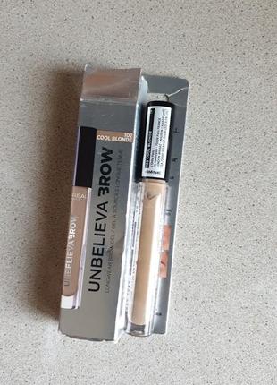 Loreal unbelieva brow стійкий гель для брів2 фото