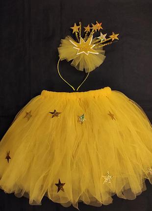 Костюм звезда, набор звезда, обруч звезда, комплект звезда, костюм на праздник