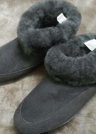 Тапочки ботинки домашние кожа овчина жен.37р.ugg австрии5 фото