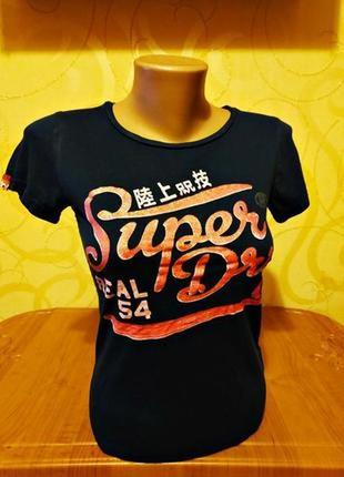 Комфортная футболка уникального британского бренда superdry, бур-во туречки2 фото