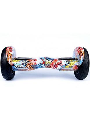 Гіроборд smart balance wheel pro premium 10.5 помаранчевий графіті