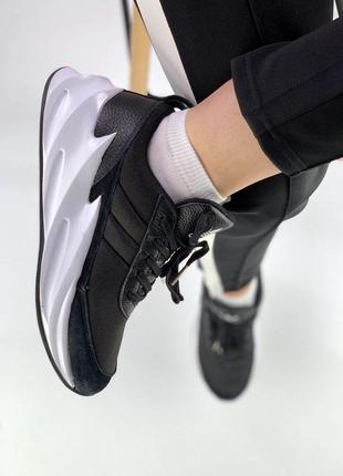 Кроссовки мужские adidas sharks, черно-белые, адидас шаркс, шарки, кросівки6 фото
