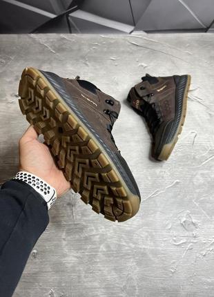 Зимние ботинкиecco из высококачественной натуральной кожи2 фото