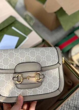 Сумка в стиле gucci horsebit 1955 mini