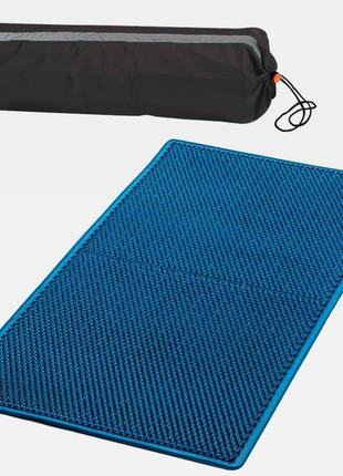 Ляпко килимок великий плюс 6,2 ag (блакитний) з чохлом для килимка (чорний)