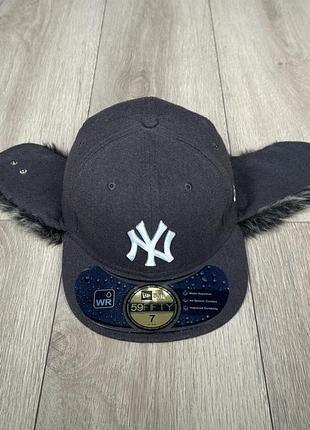 Кепка ушанка new era yankees4 фото