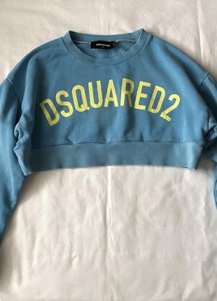 Свитшот кроп dsquared2.2 фото