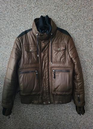 Куртка зимова оригінал, тепла,бомбер, зимняя2 фото