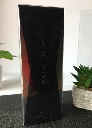 Avon attraction for him туалетна вода 75мл