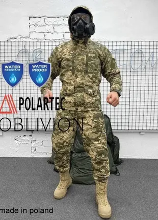Тактичний зимовий костюм гірка піксель oblivion, армійський водовідштовхуючий зимовий костюм гірка1 фото