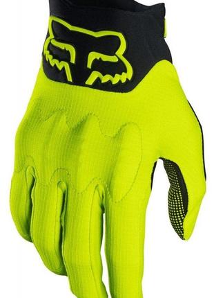 Перчатки fox defend d3o glove (flo yellow), s (8), s