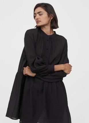 Платье черное от h&m