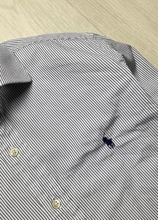 Мужская премиальная рубашка polo ralph lauren, размер m3 фото