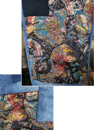 Стильные джинсы в этно стиле от бренда cecil9 фото