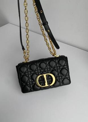 Жіноча сумка крістіан діор чорна christian dior black