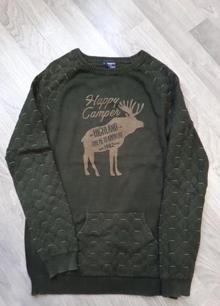 Светр новорічний 140-146 зріст