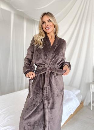 Халат жіночий двостороння махра 0425 im