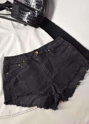 Короткие джинсовые шорты h&amp;m