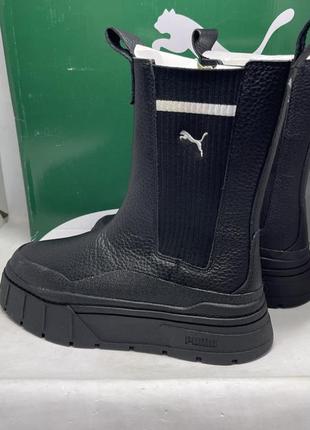 Черевики ( оригінал) puma mayze stack casual chelsea boot black 386742-02.3 фото