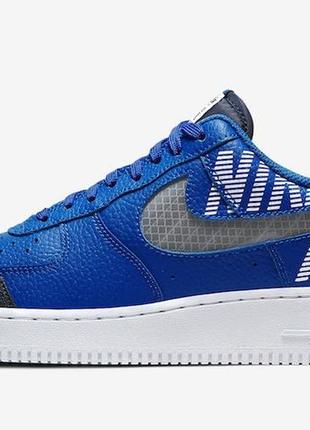 Кроссовки мужские nike air force 1 low, синие, найк аир форс, кросівки