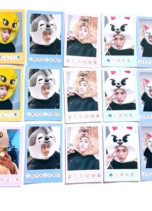 Полароиды stray kids k-pop стрей кидс кей поп фотокарта