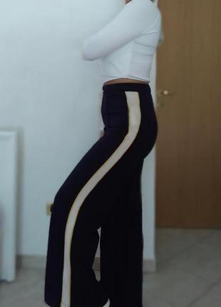 Класні спортивні штани палаццо від zara з офіційного сайту італії 🇮🇹2 фото