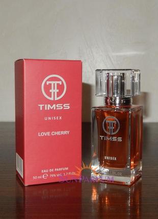 Духи timss u516, в стиле tom ford lost cherry