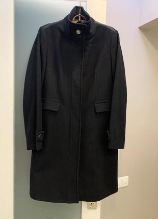 Шерстяное пальто geox, оригинал, 80 % шерсть1 фото