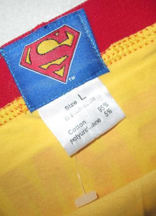 Класні бавовняні підліткові яскраві трусики бріфи супермен superman4 фото
