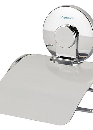 Тримач для туалетного паперу вакуумний для ванної кімнати міцний та легкий в установці ve-33