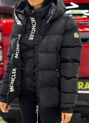 Куртка в стилі moncler ✨
з капюшоном дута зима коротка