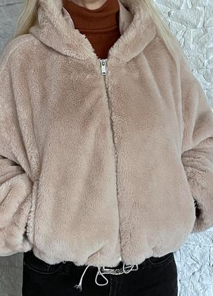 Шубка, меховая курточка, стильная и теплая от известного бренда new look