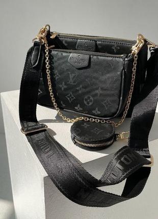 Женская стильная сумка louis vuitton pochete, маленькая сумочка для девушки луи витон