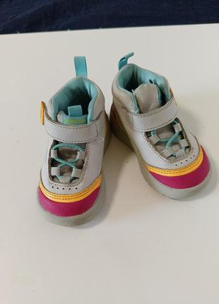 Homesale! дитячі демісезонні черевики на липучці weebok