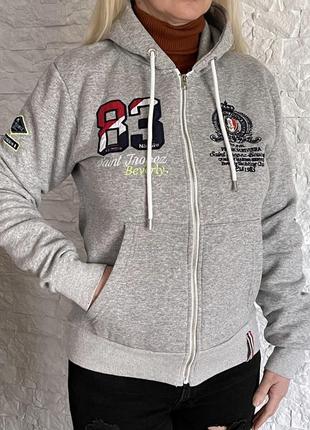 Кофта худи стильна тепла від бренду geographical norway