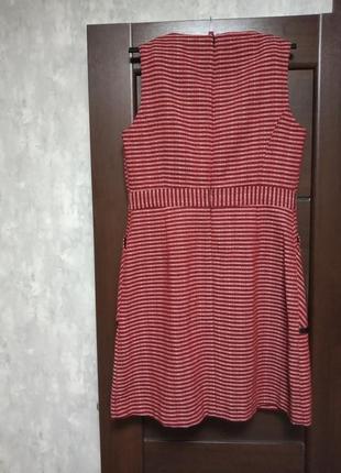 Брендовый теплый красивый сарафан-платье р.14.4 фото