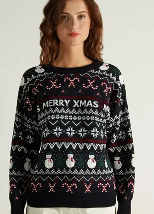 Стильный рождественский свитер tezenis из новых коллекций