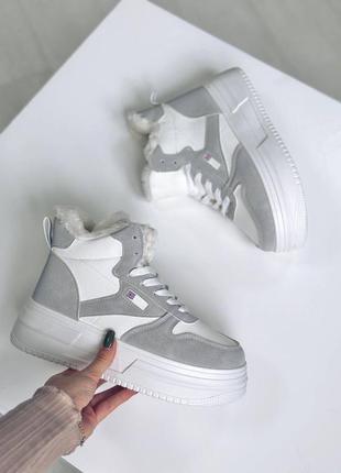 Boots jumanji grey & white3 фото