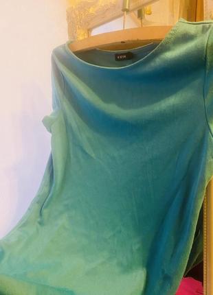 Сукня oodji м46 небесно-блакитного кольору
