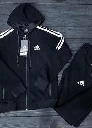 Теплый спортивный костюм adidas р128-176