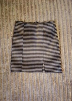 Спідниця міні в клітинку 2
