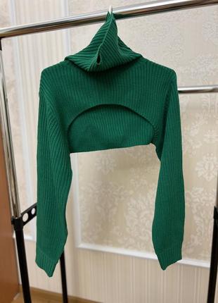 Кроп светр h&m