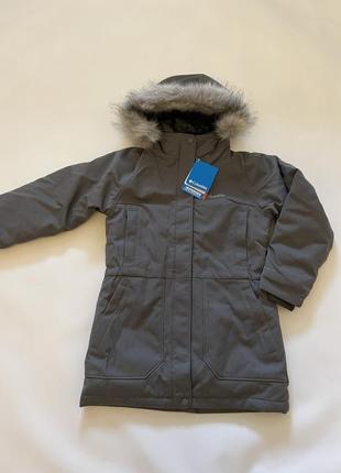 Дитяча зимова куртка, пуховик, парка для хлопчика columbia sg0223-023 оригінал5 фото