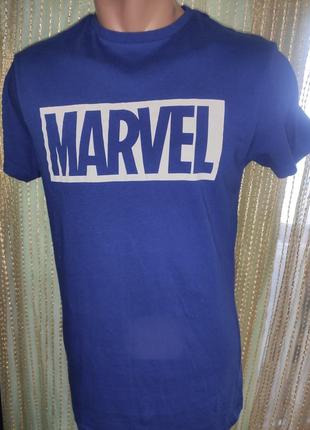 Стильна фірмова футболка катон бренд.marvel.xs-s3 фото