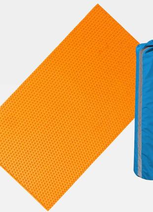 Коврик большой 7,0 ag (оранжевый) с чехлом для коврика (синий)1 фото