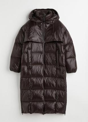Пуховое пальто h&m premium sellection2 фото