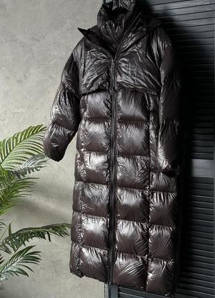 Пуховое пальто h&m premium sellection9 фото