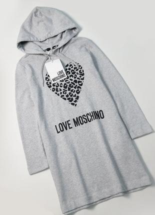 Брендове бавовняне плаття love moschino оригінал